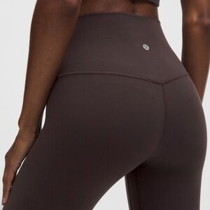 lululemon athletica Chocolate Brown Leggings